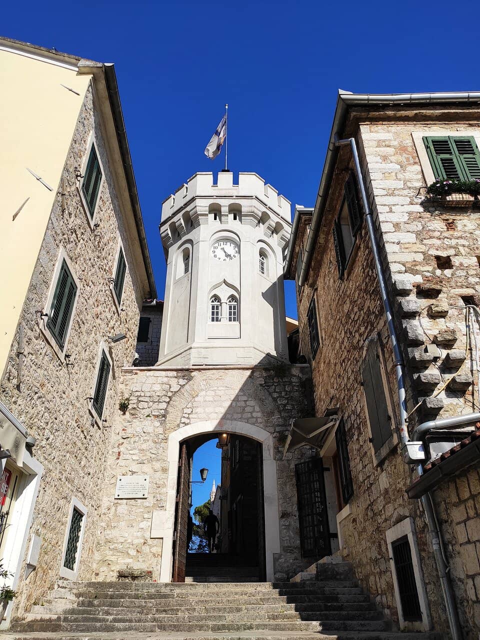 Herceg Novi's Old Town Gate