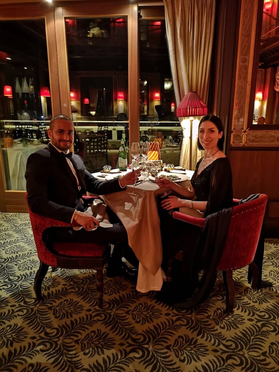 Romantic Sunset Dining