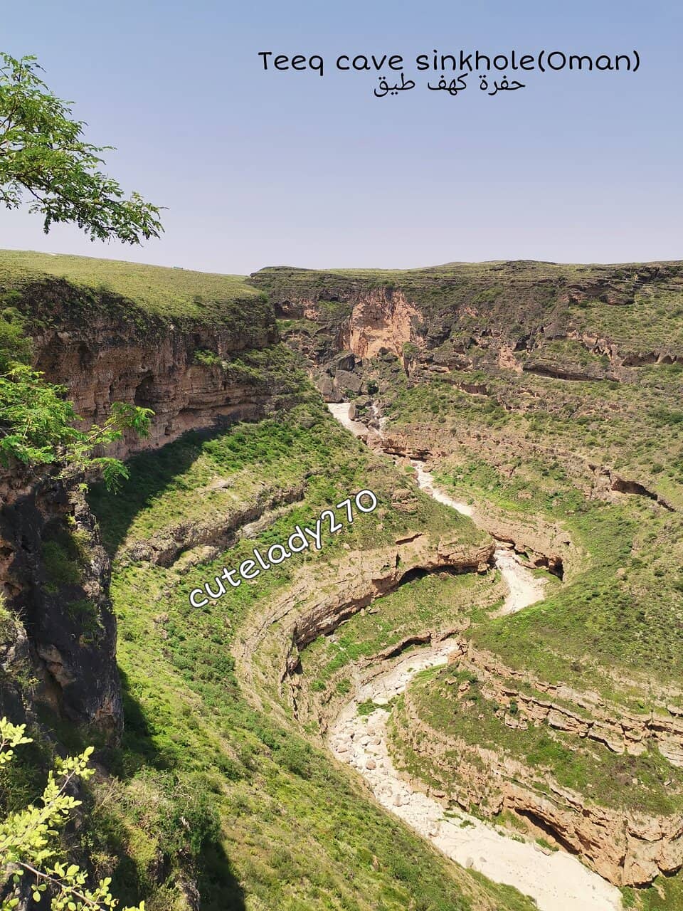Surrounding Limestone Cliffs