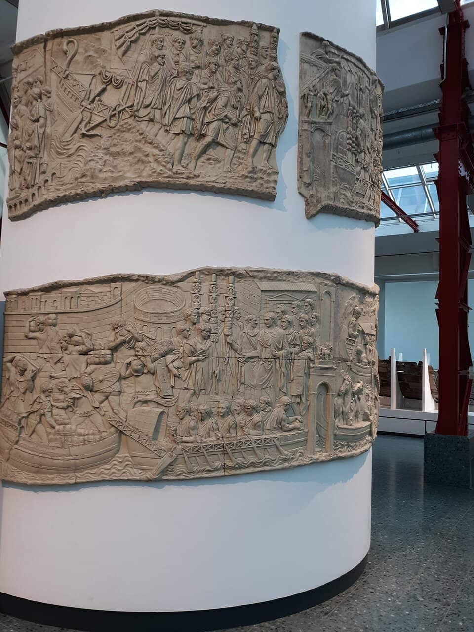 Original Roman Ship Sections