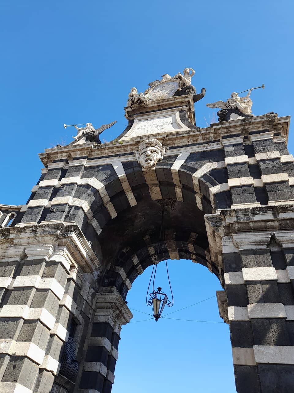 Monumental cemetery of Catania Map - Centro - S. Cristoforo, Catania, Sicily,  Italy, image size:960x1280