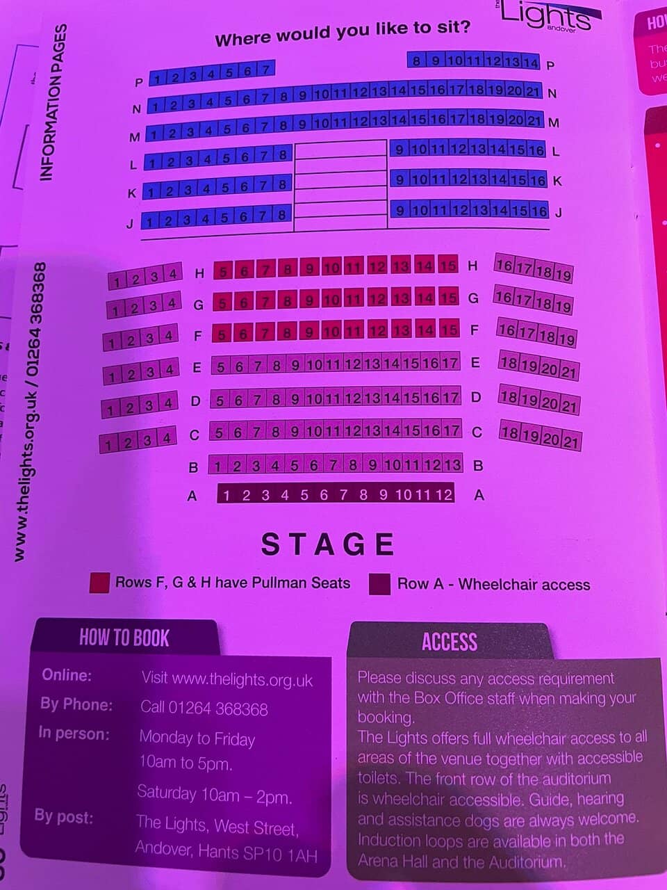 Steep Auditorium Seating