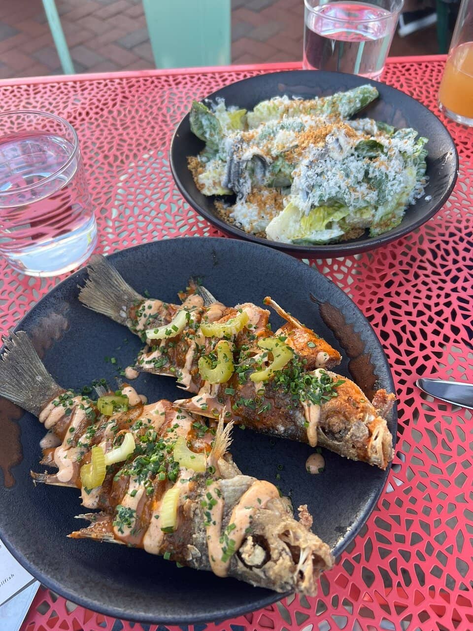 Branzino Grilled Whole