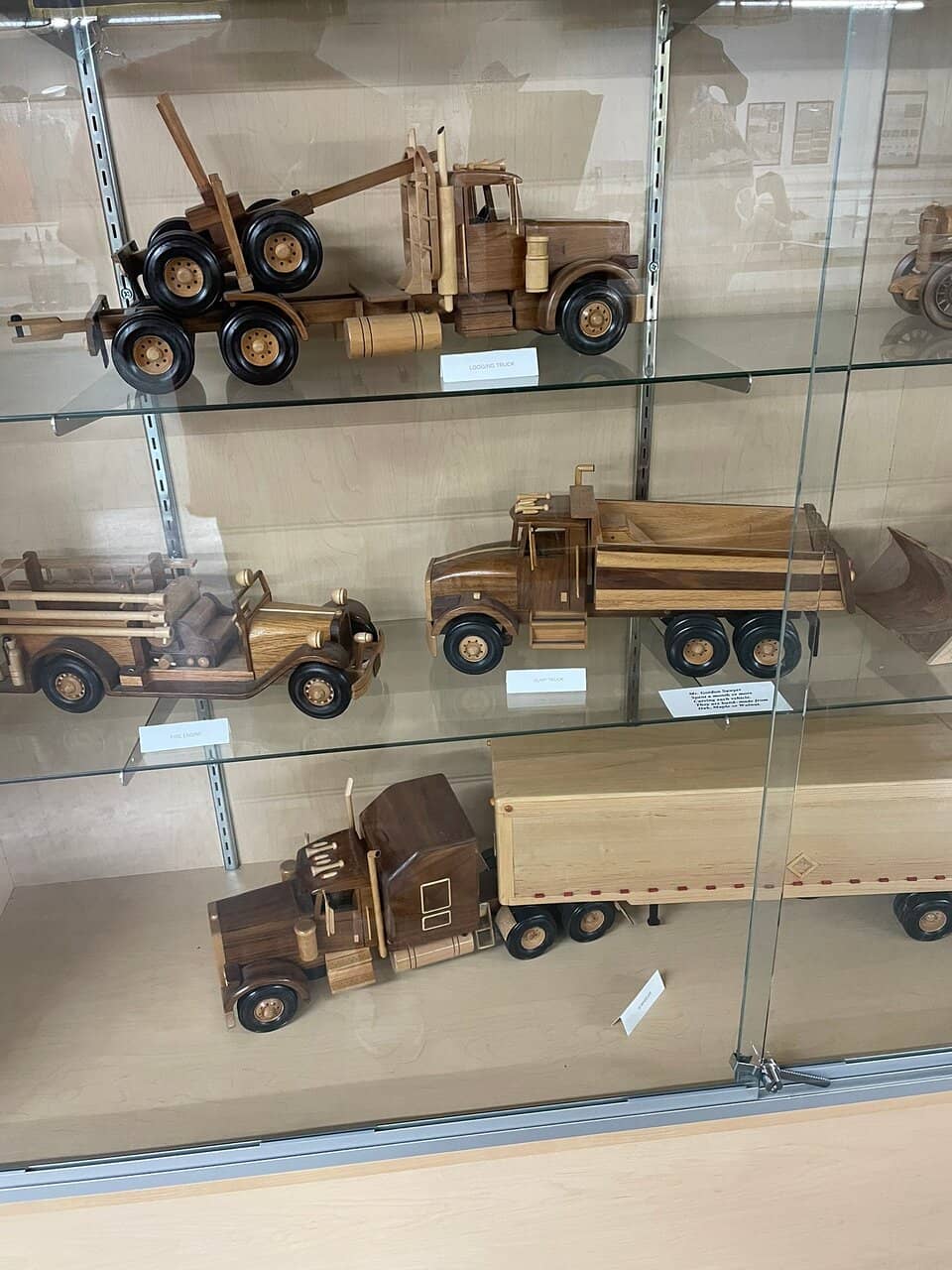 Detailed Model Train Display