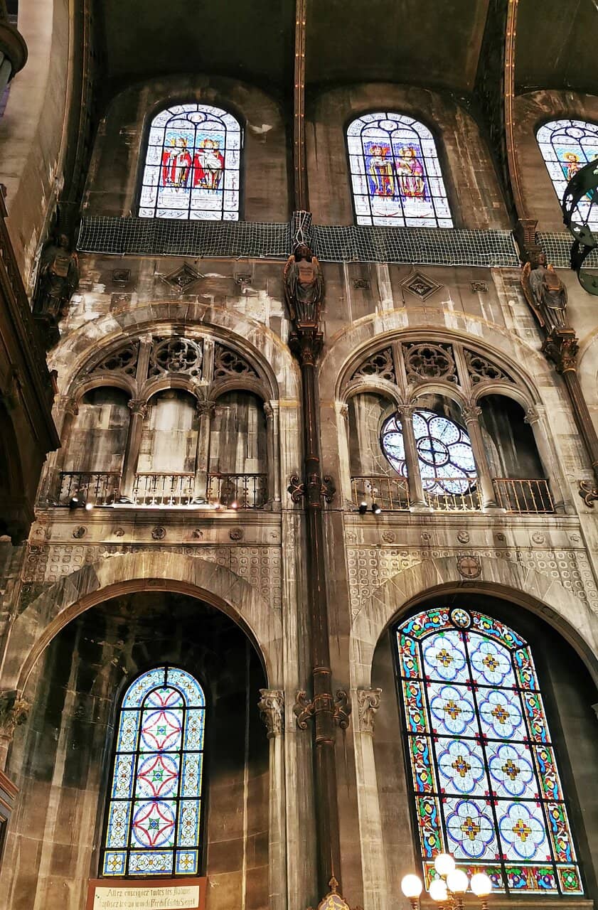 Stained Glass Rose Window
