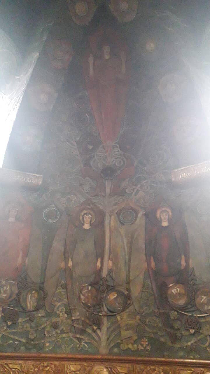 Vibrant Interior Frescoes