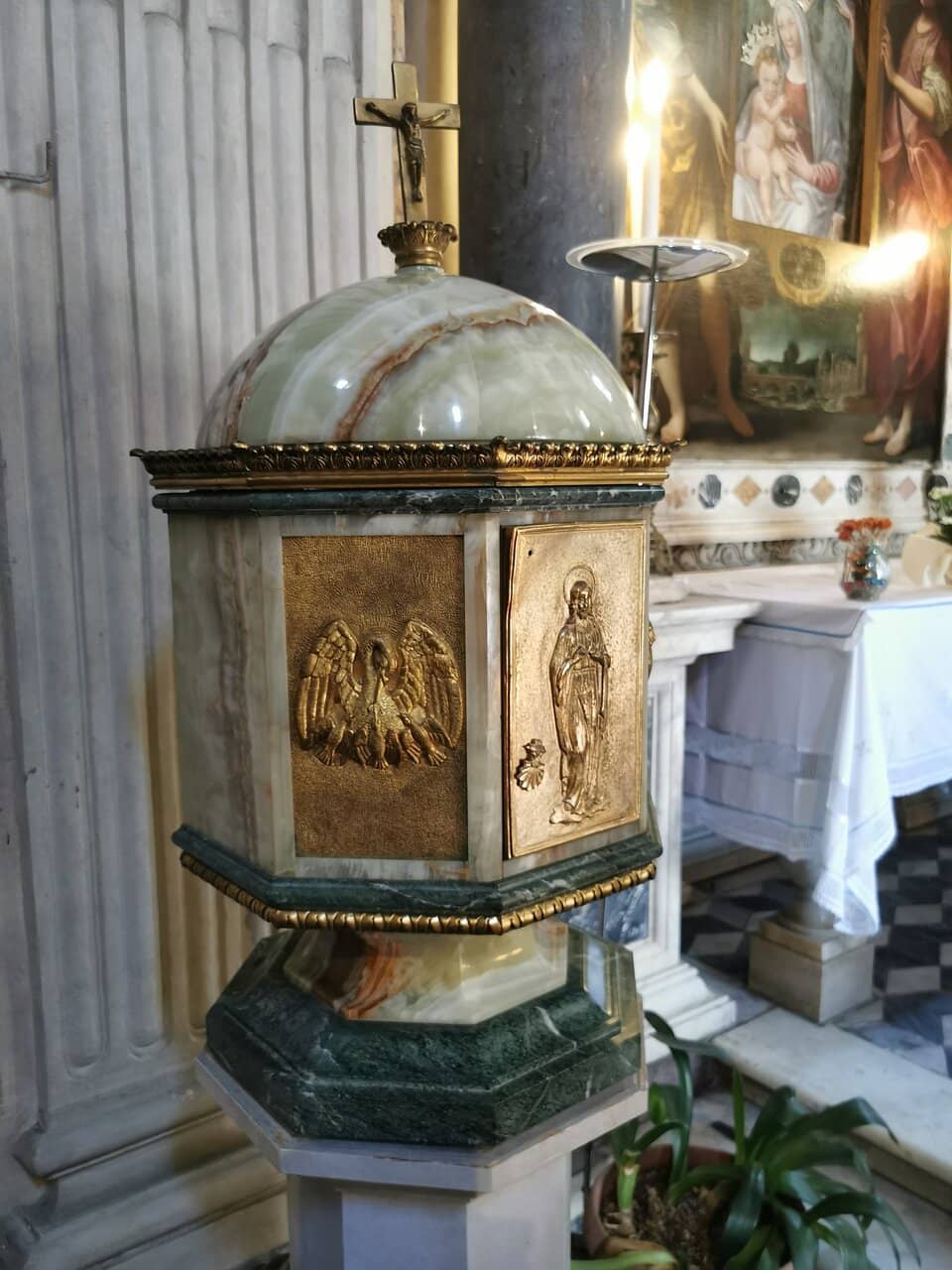 Polychrome Wooden Ceiling