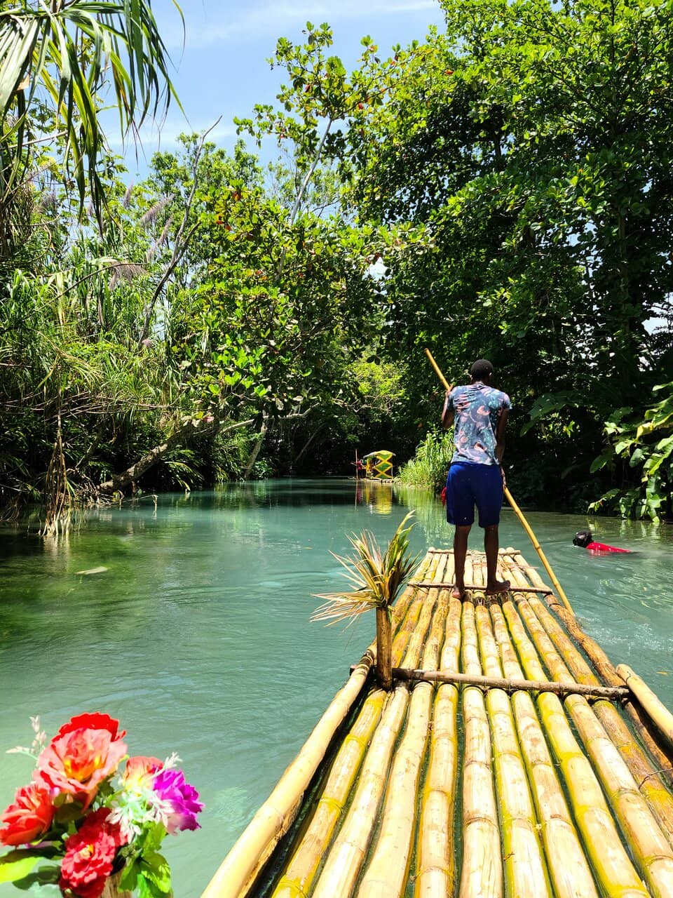 Tranquil Bamboo Rafting