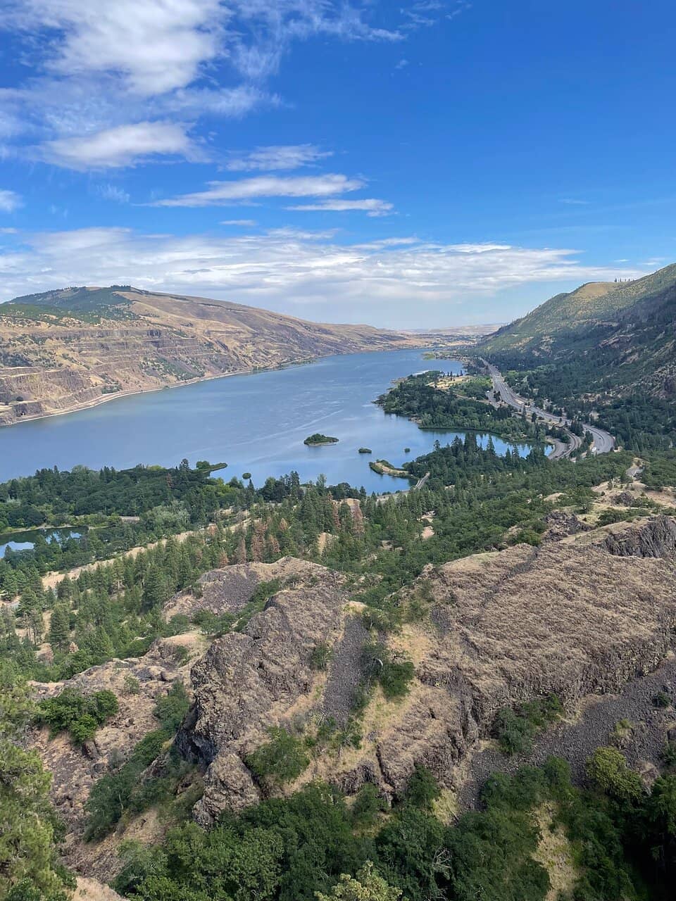 Panoramic Columbia River Gorge Views
