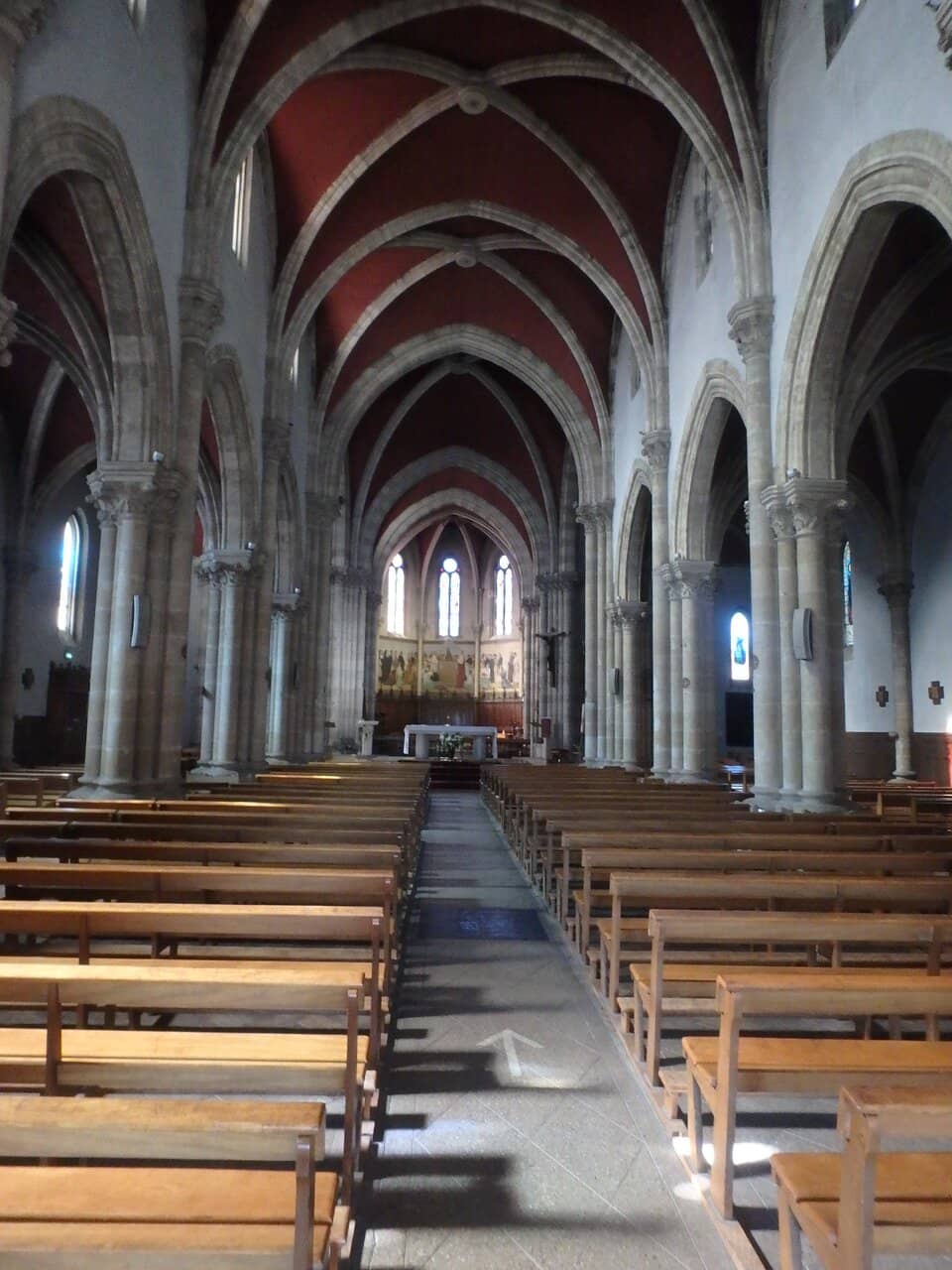 Choir Fresco & Stained Glass