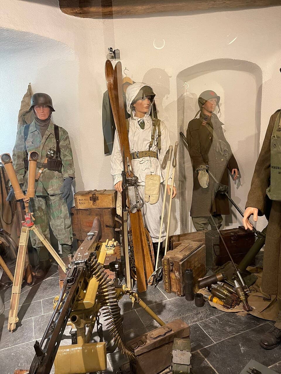 Castle Grounds and Sherman Tank