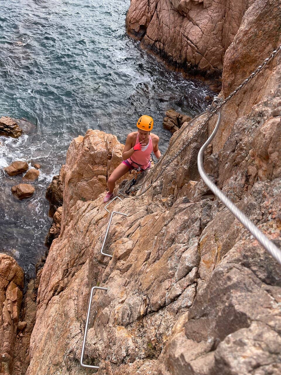 Orange Granite Cliffs