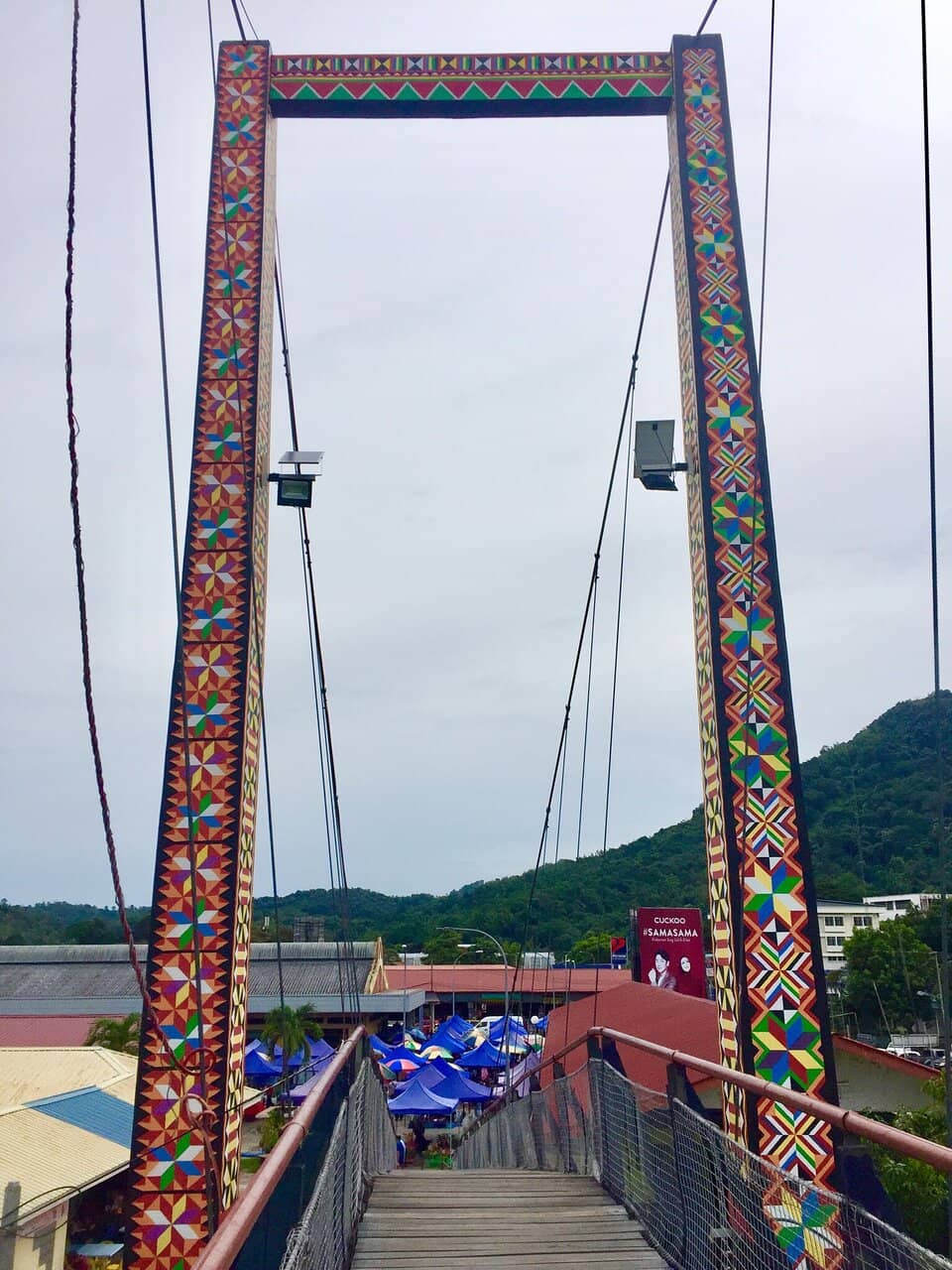 Tamparuli Suspension Bridge