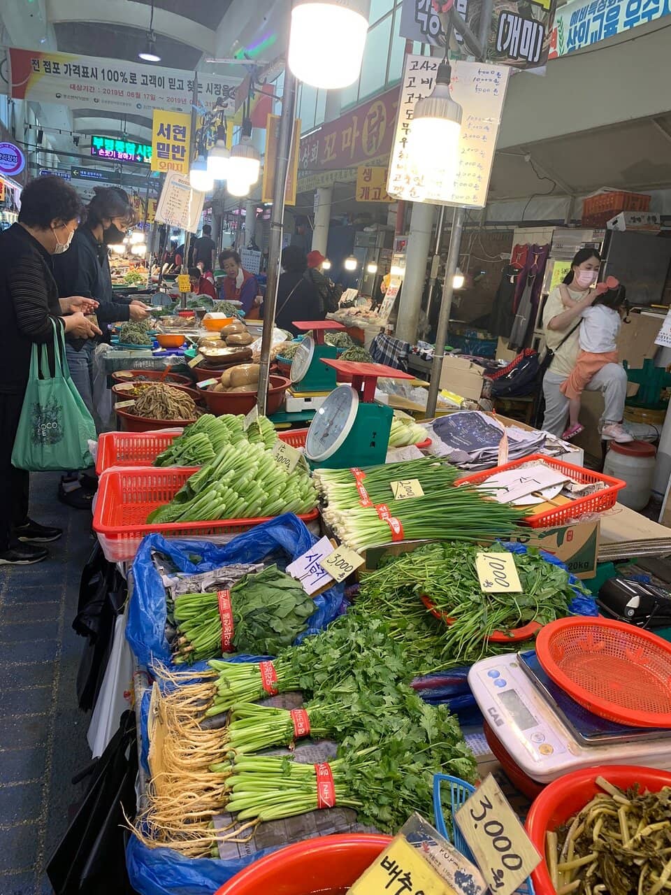 Bustling Shopping Scene