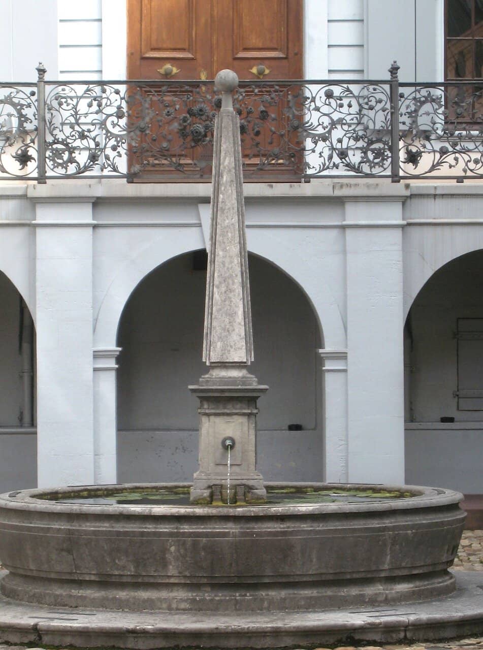 The Iconic Blue Facade