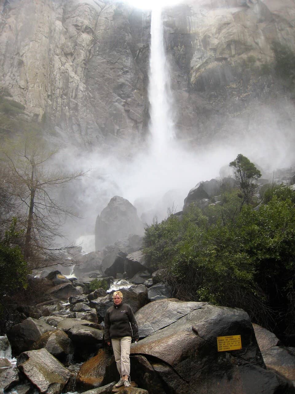 Bridalveil Fall Base