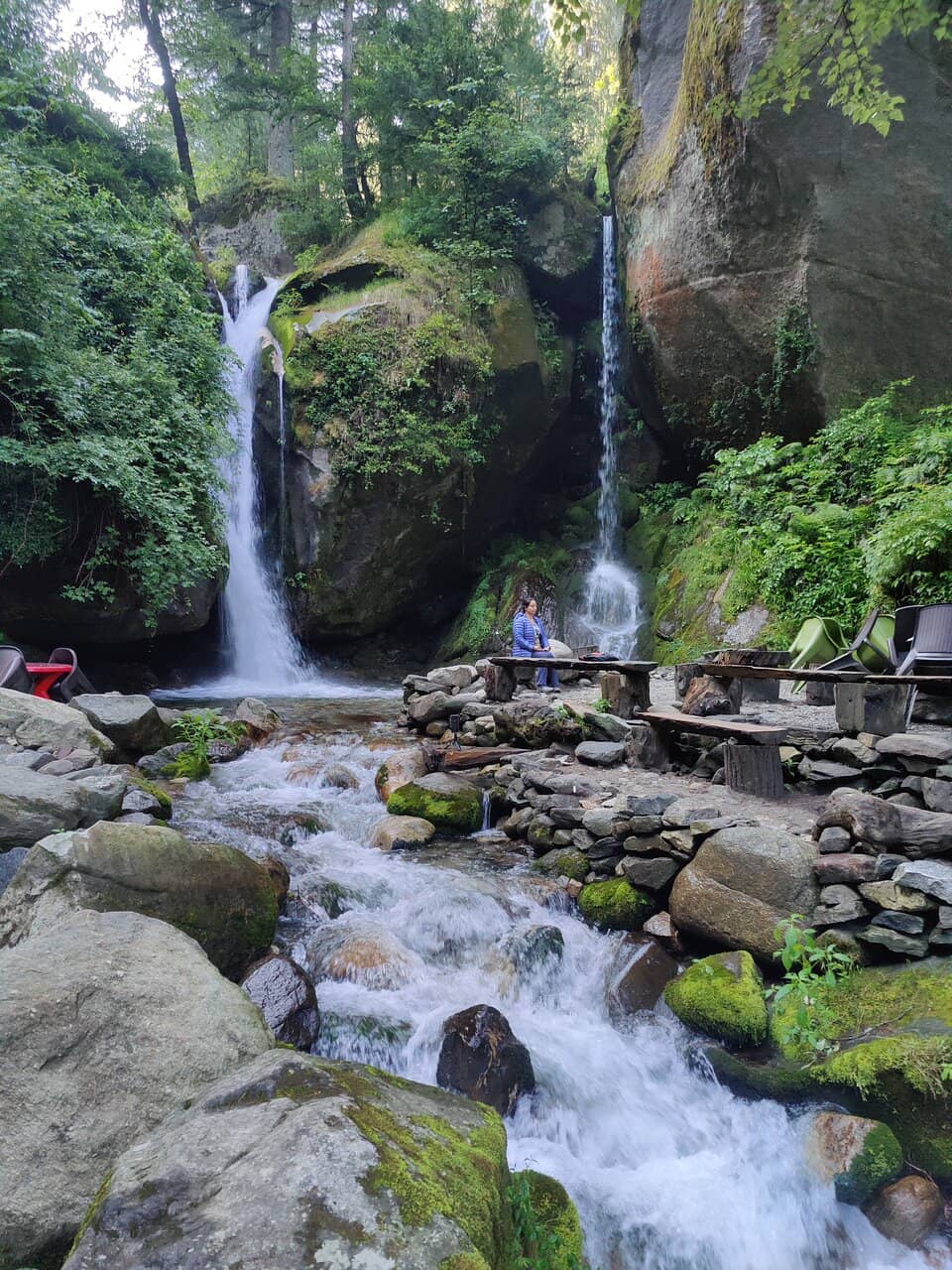 Crystal Clear Waterfall