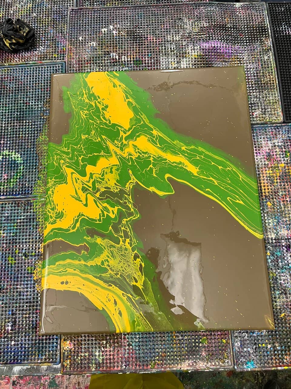 Spin Art Creation