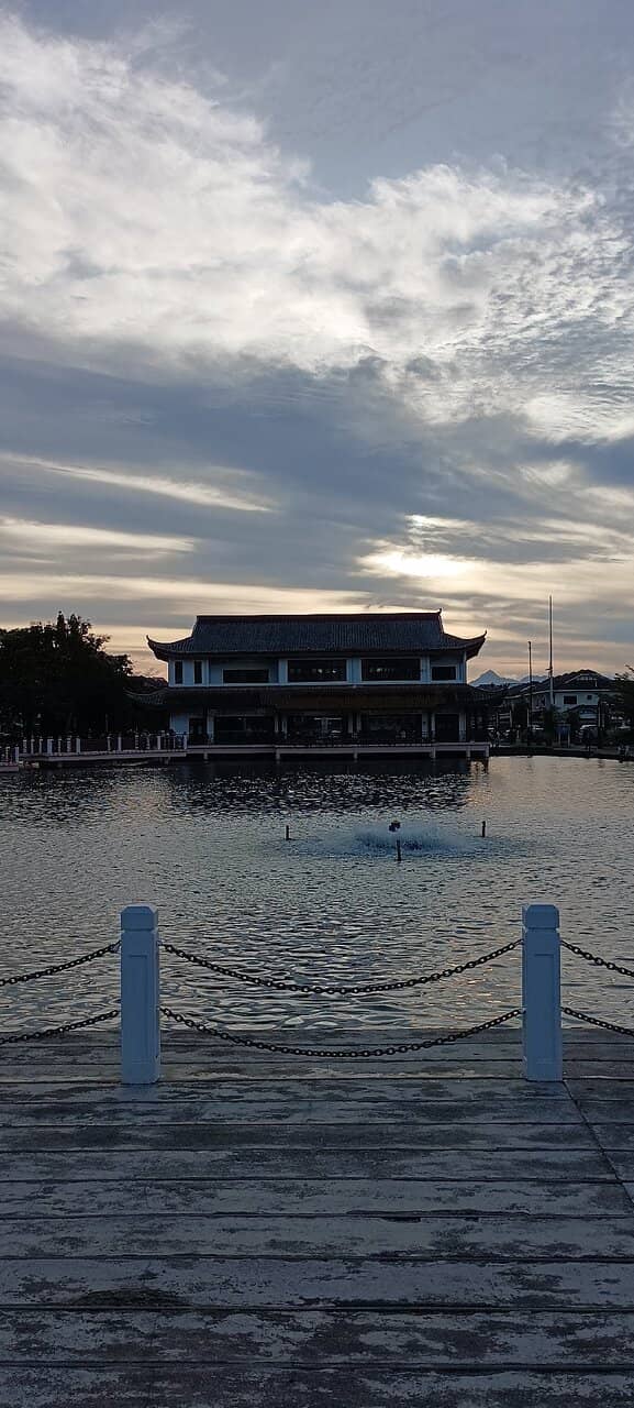Serene Lake and Walking Paths