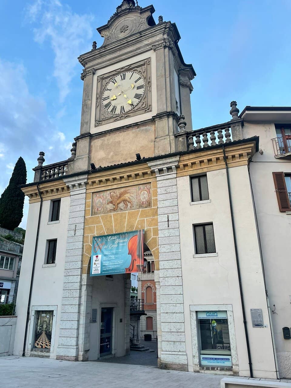 Piazza with Cafes