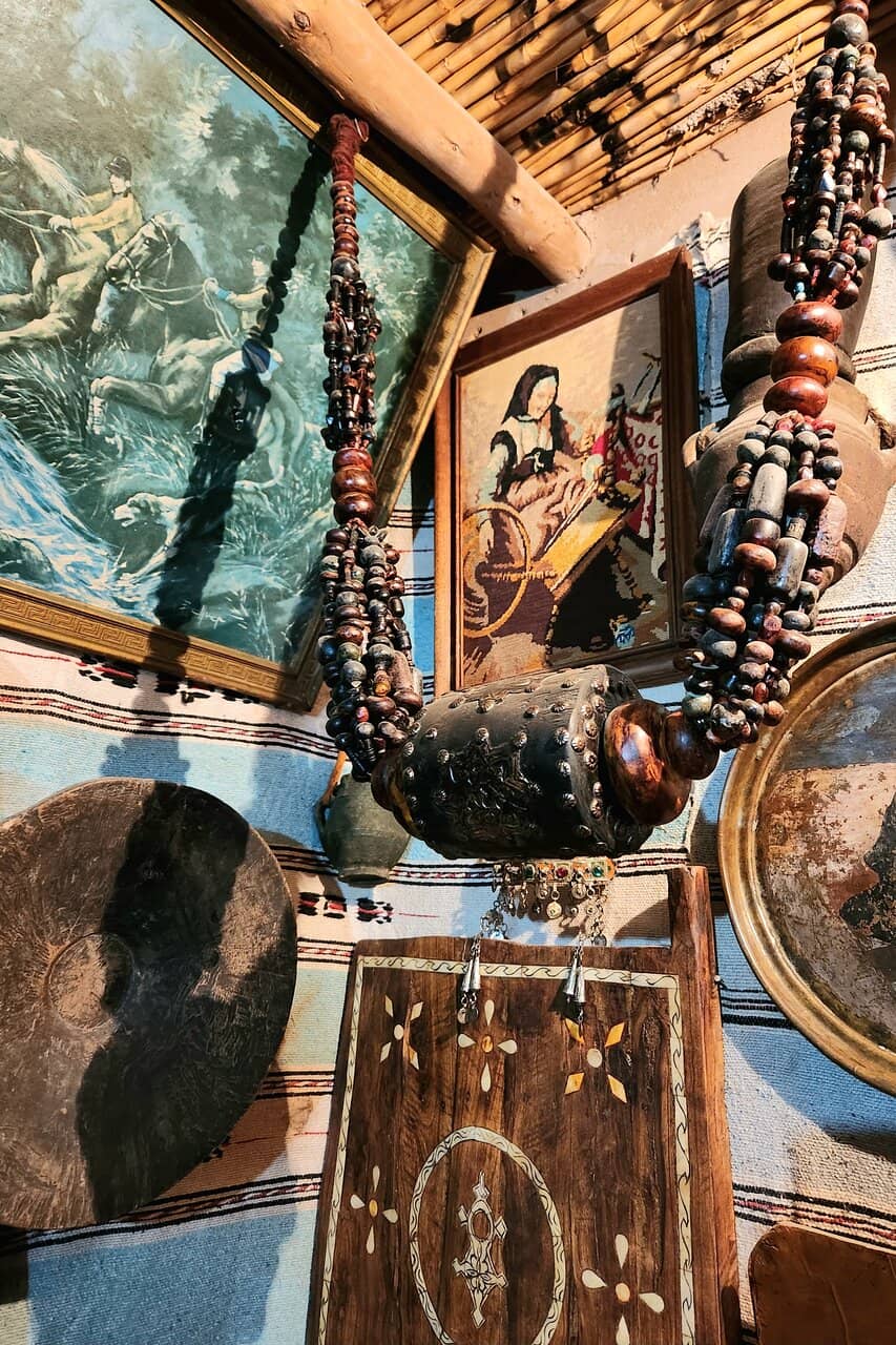 Artifacts and Menorah Display