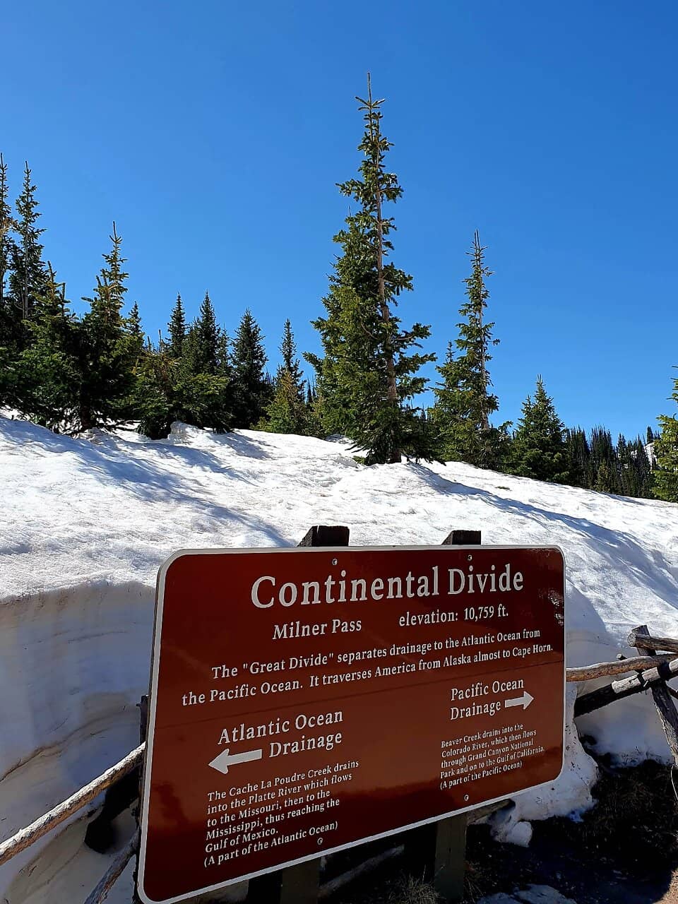 Continental Divide Crossing