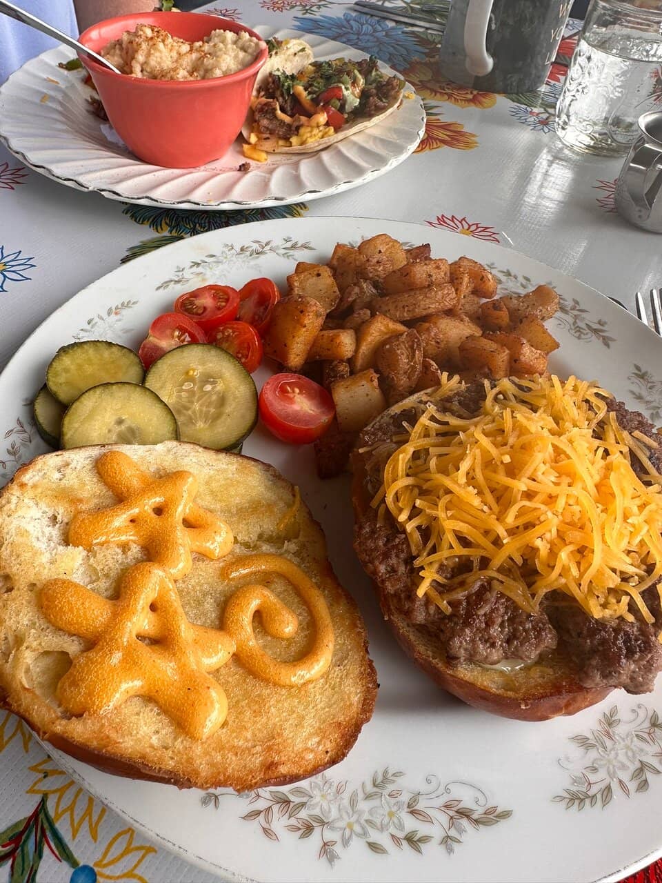 Unique Farmer's Burger