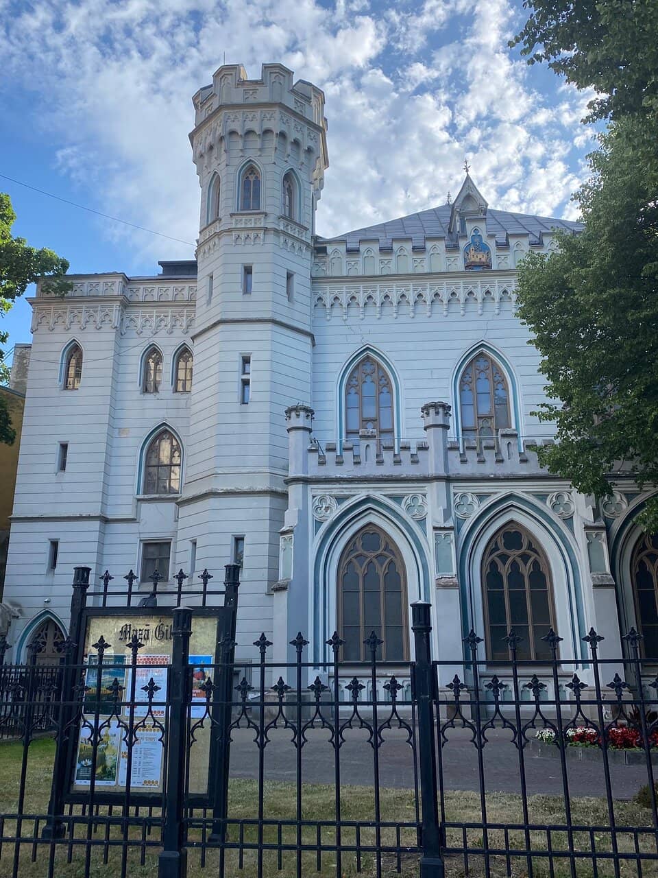 Neo-Gothic Facade