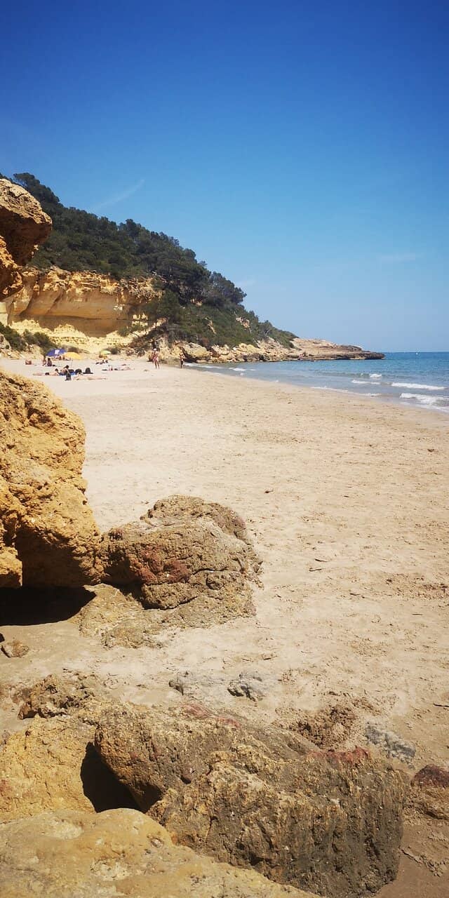 Golden Limestone Cliffs