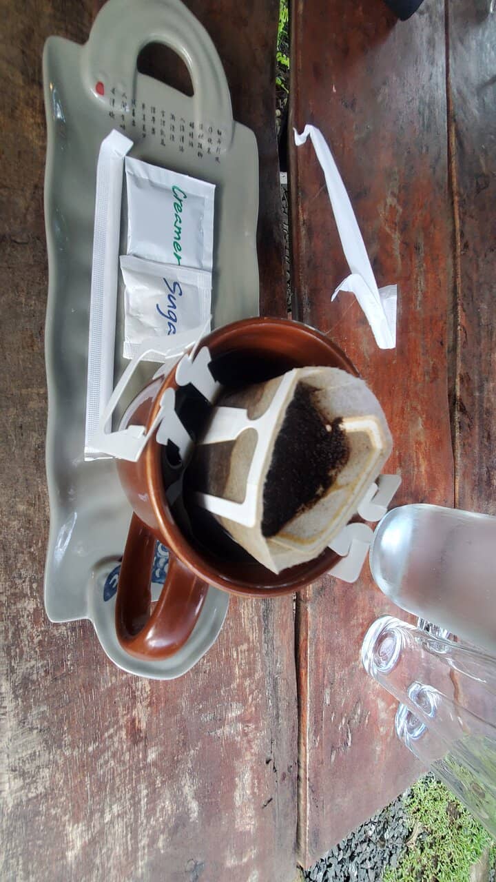 Hearty Breakfast & Spanish Latte
