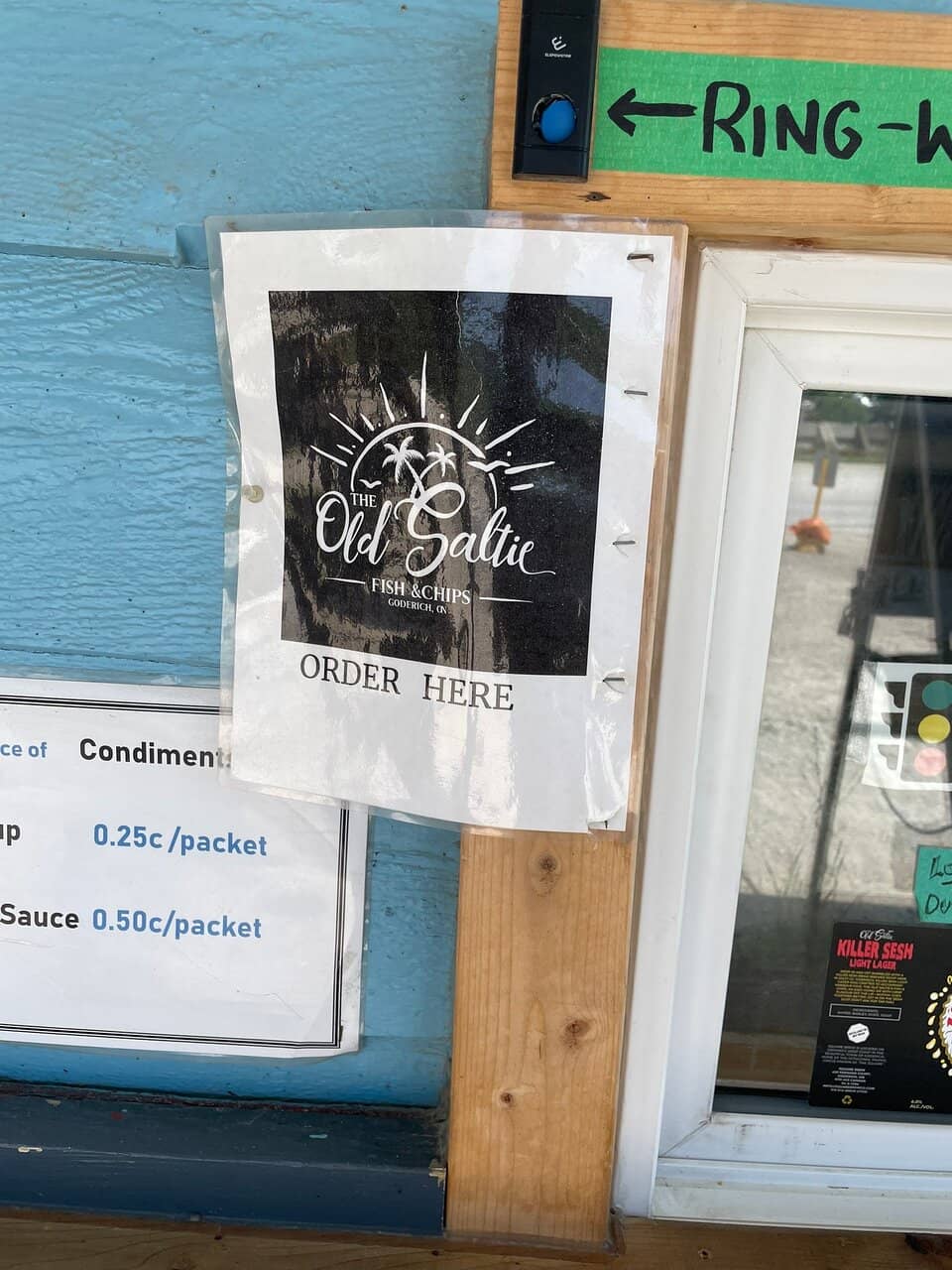 Unique Vinegar and Salt Bar