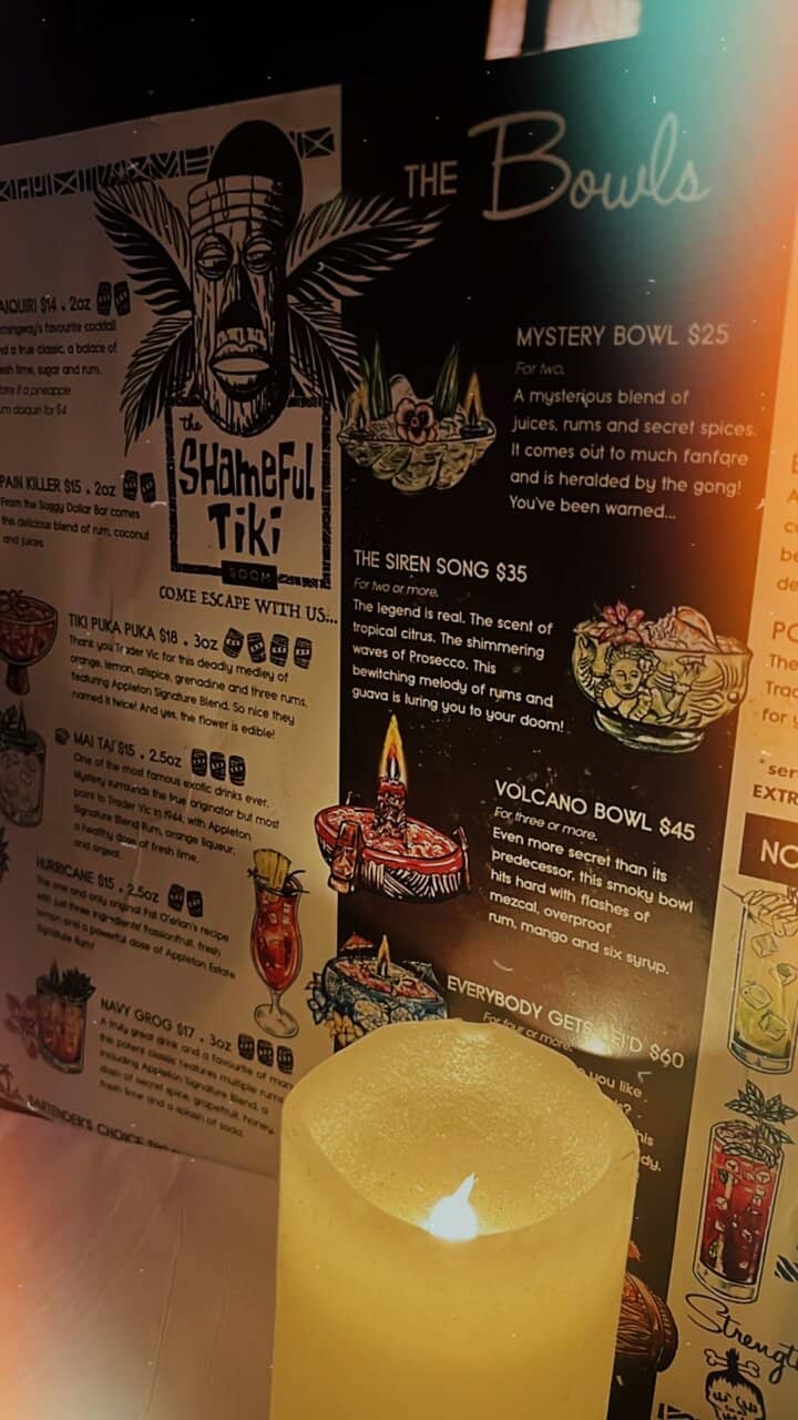 Exotic and Theatrical Cocktails