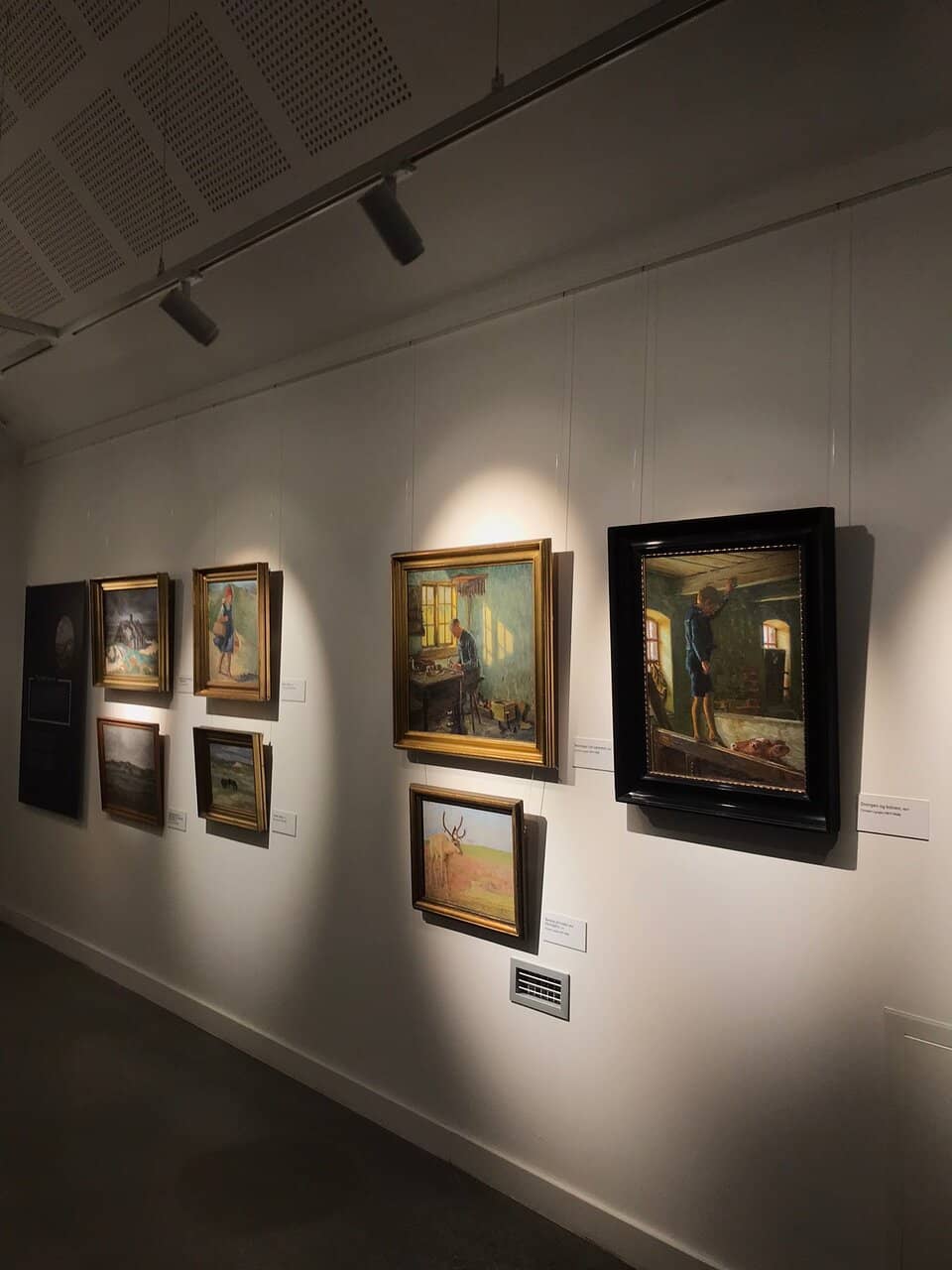 Oscar Matthiesen's Rescue Boat Painting