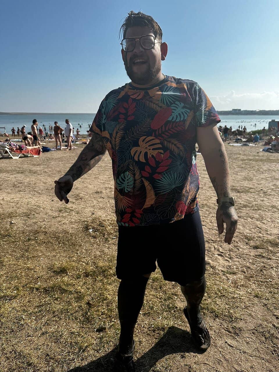 Salty Lake Swimming