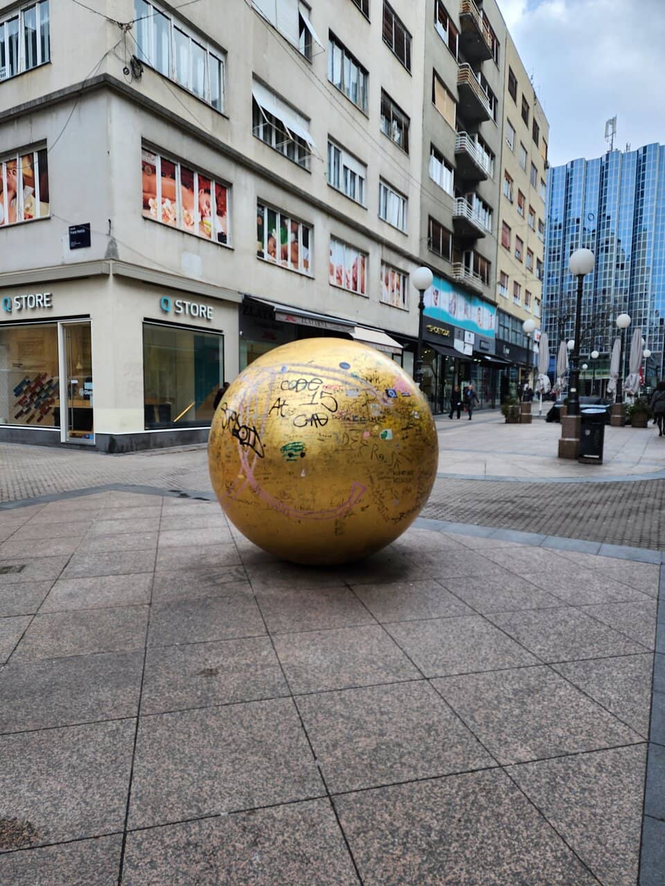 Grounded Sun Sculpture