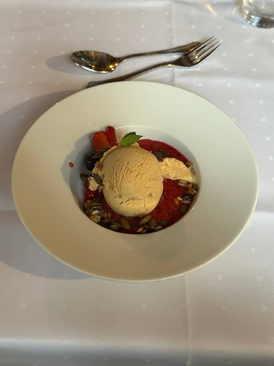 Unique Dessert: Brown Cheese Ice Cream