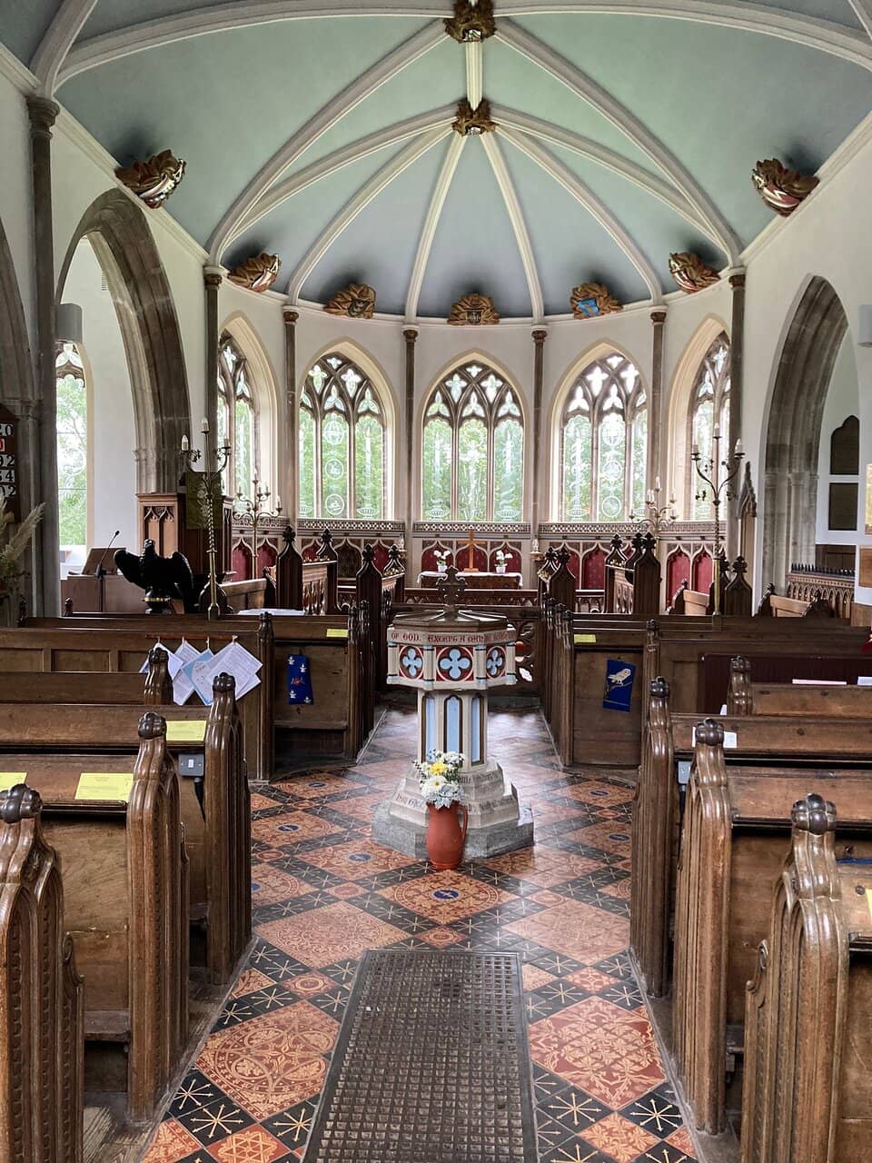 Engraved Glass Windows