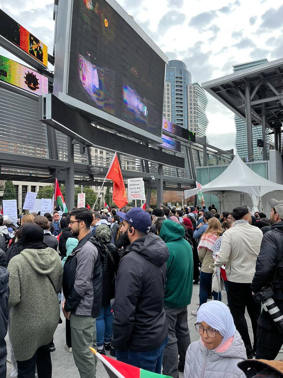 Winter Ice Skating Rink