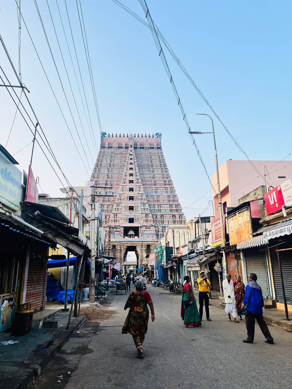 Imposing Raja Gopuram