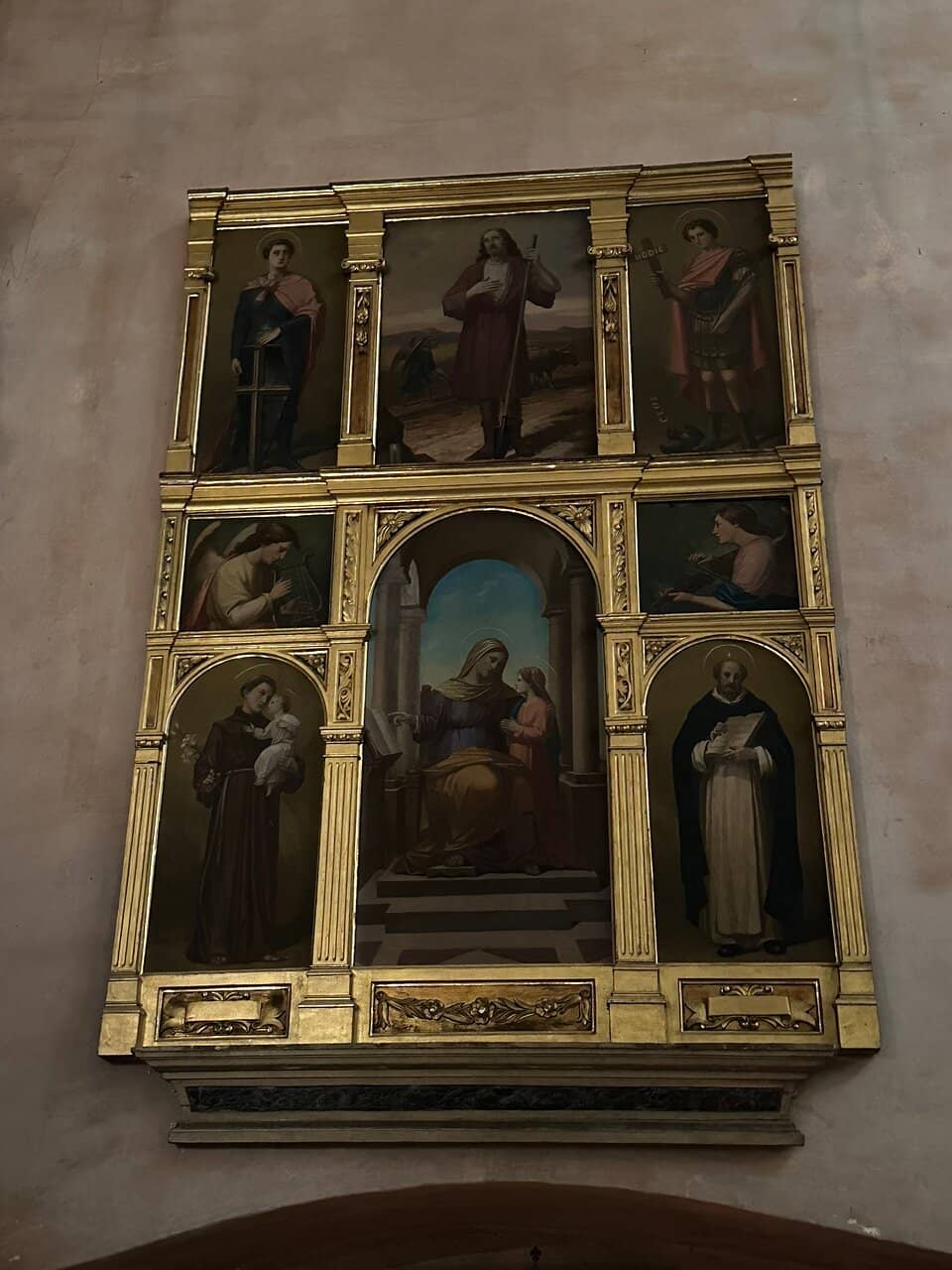 Interior Frescoes and Sculptures