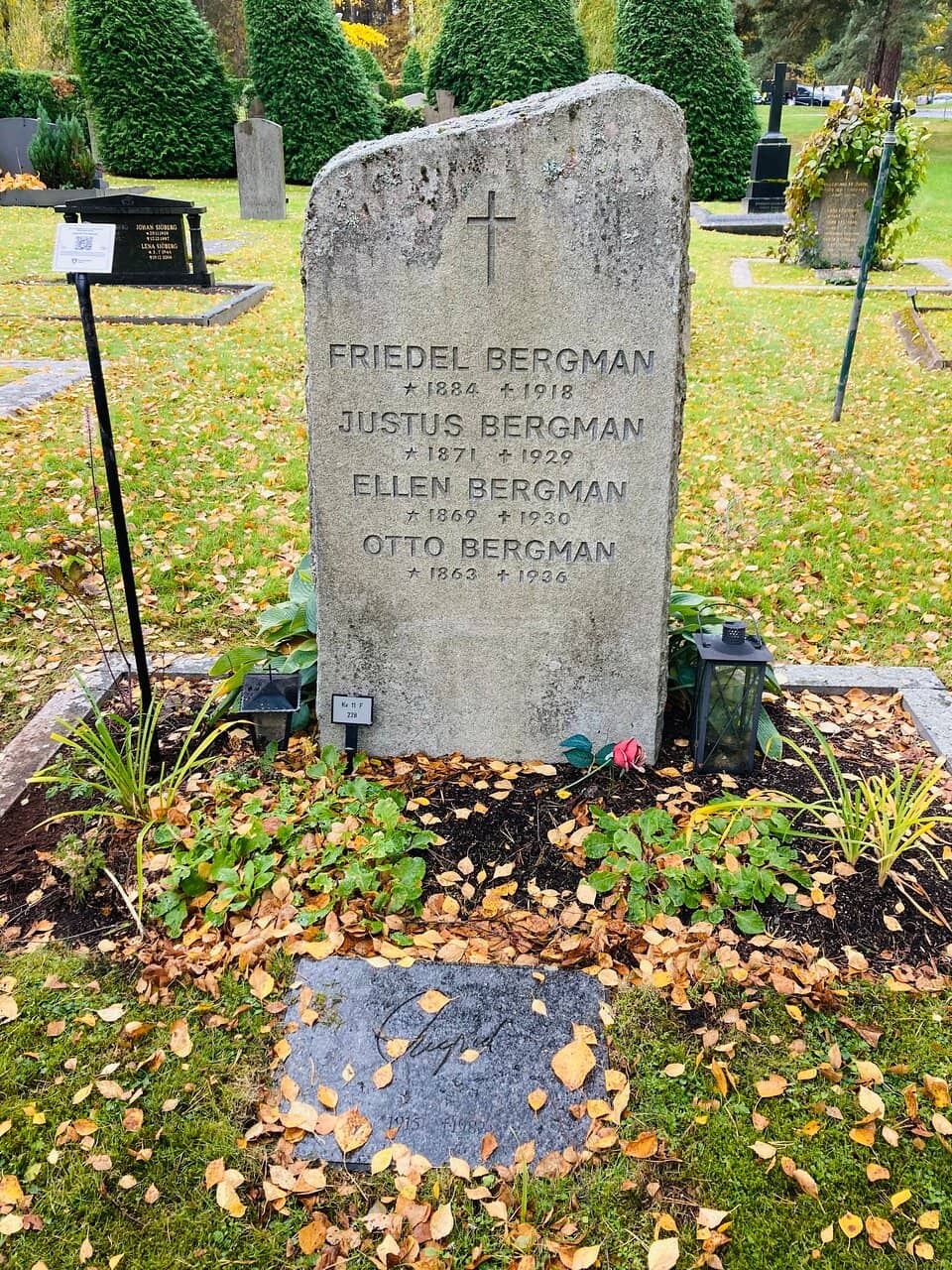 Ingrid Bergman's Resting Place