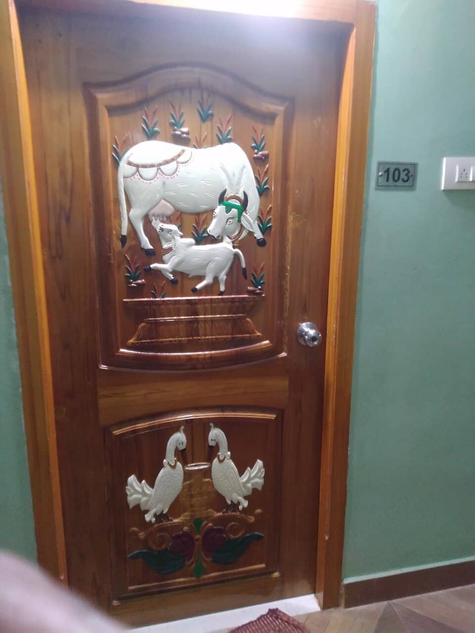 Stepped Tower with Ornate Carvings