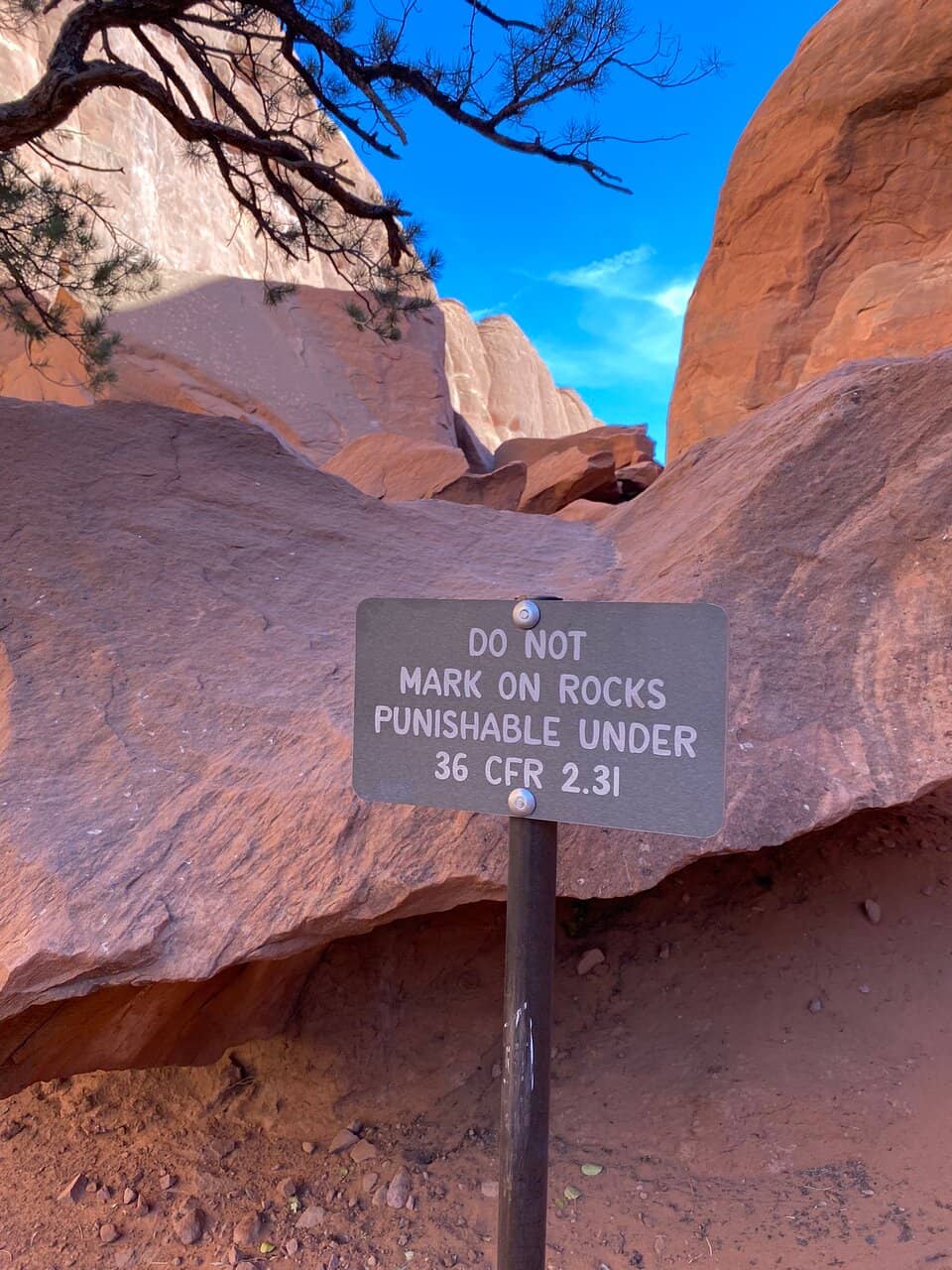 Skyline Arch Up Close