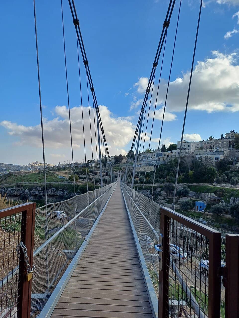 Hinnom Valley Suspension Bridge