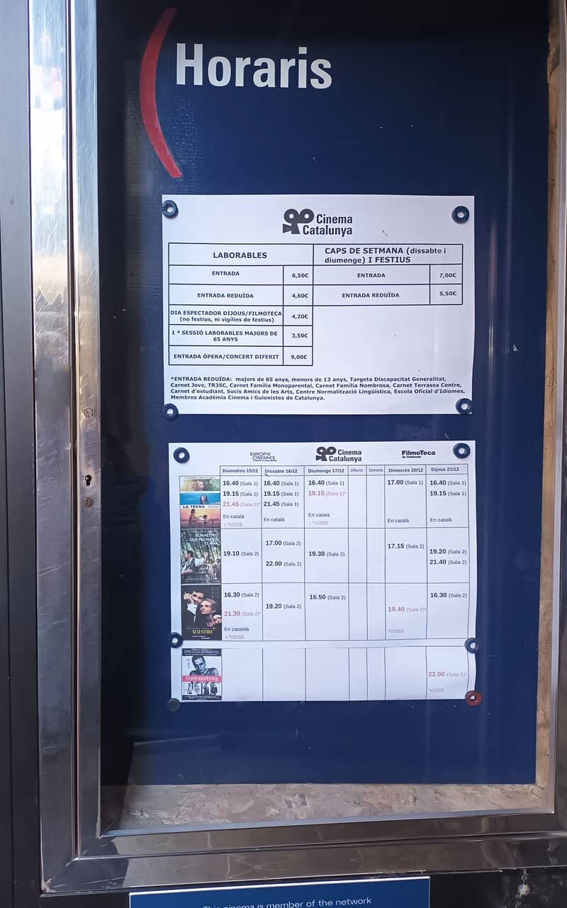 Catalan Language Screenings