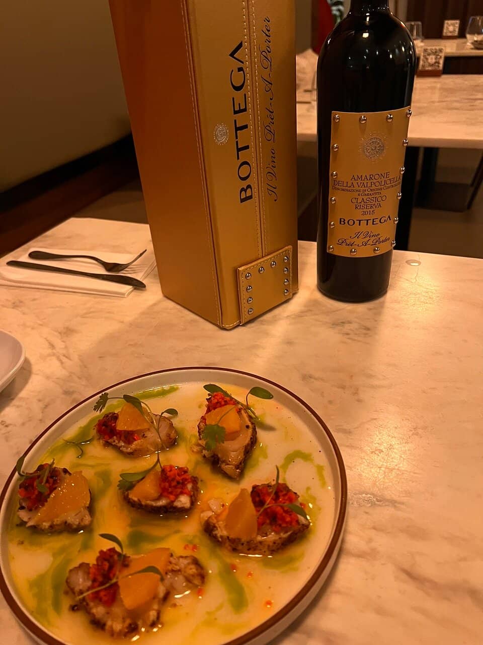 Innovative Cocktails and Wine List