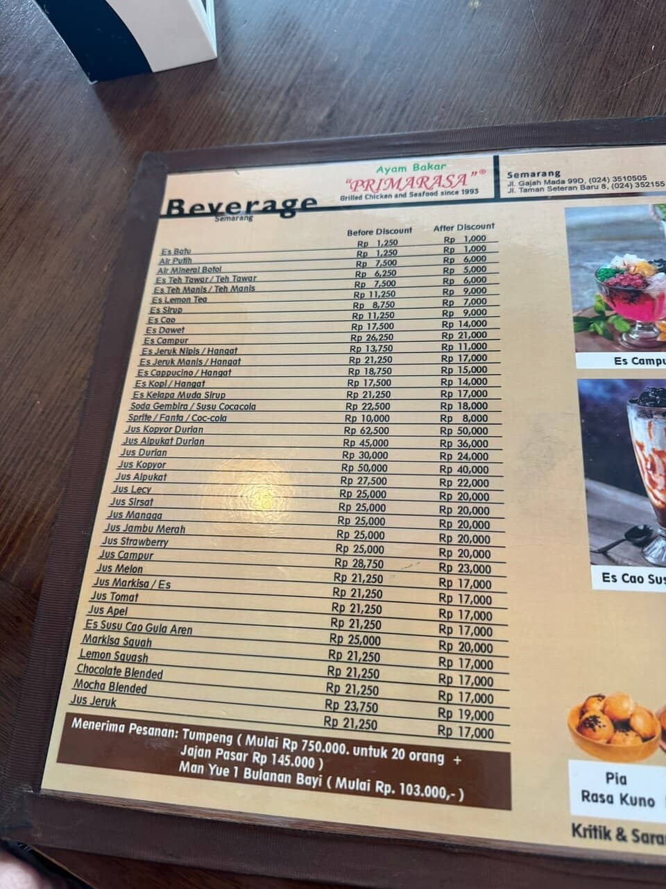Diverse Indonesian Cuisine