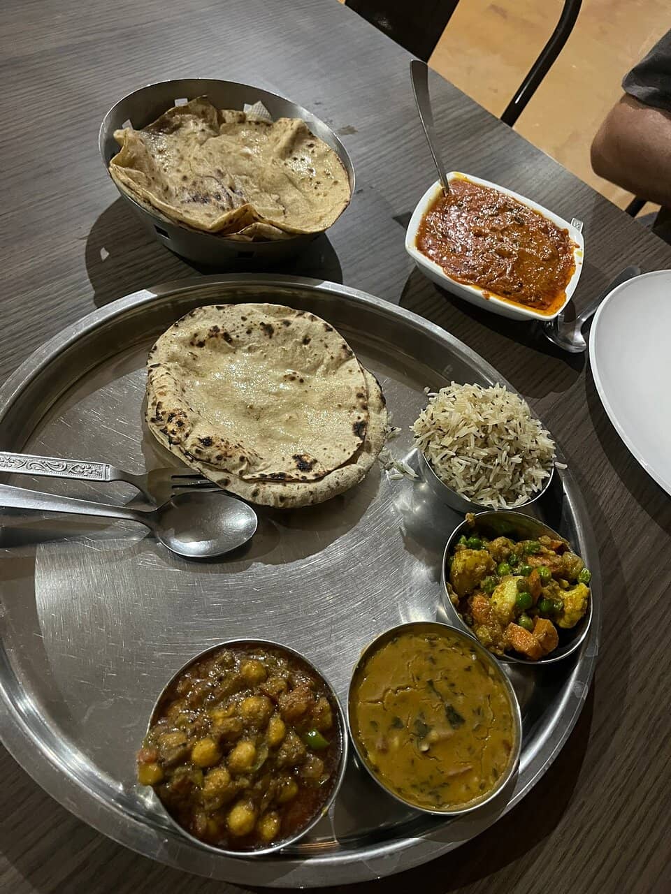 Authentic Rajasthani & Punjabi Thali