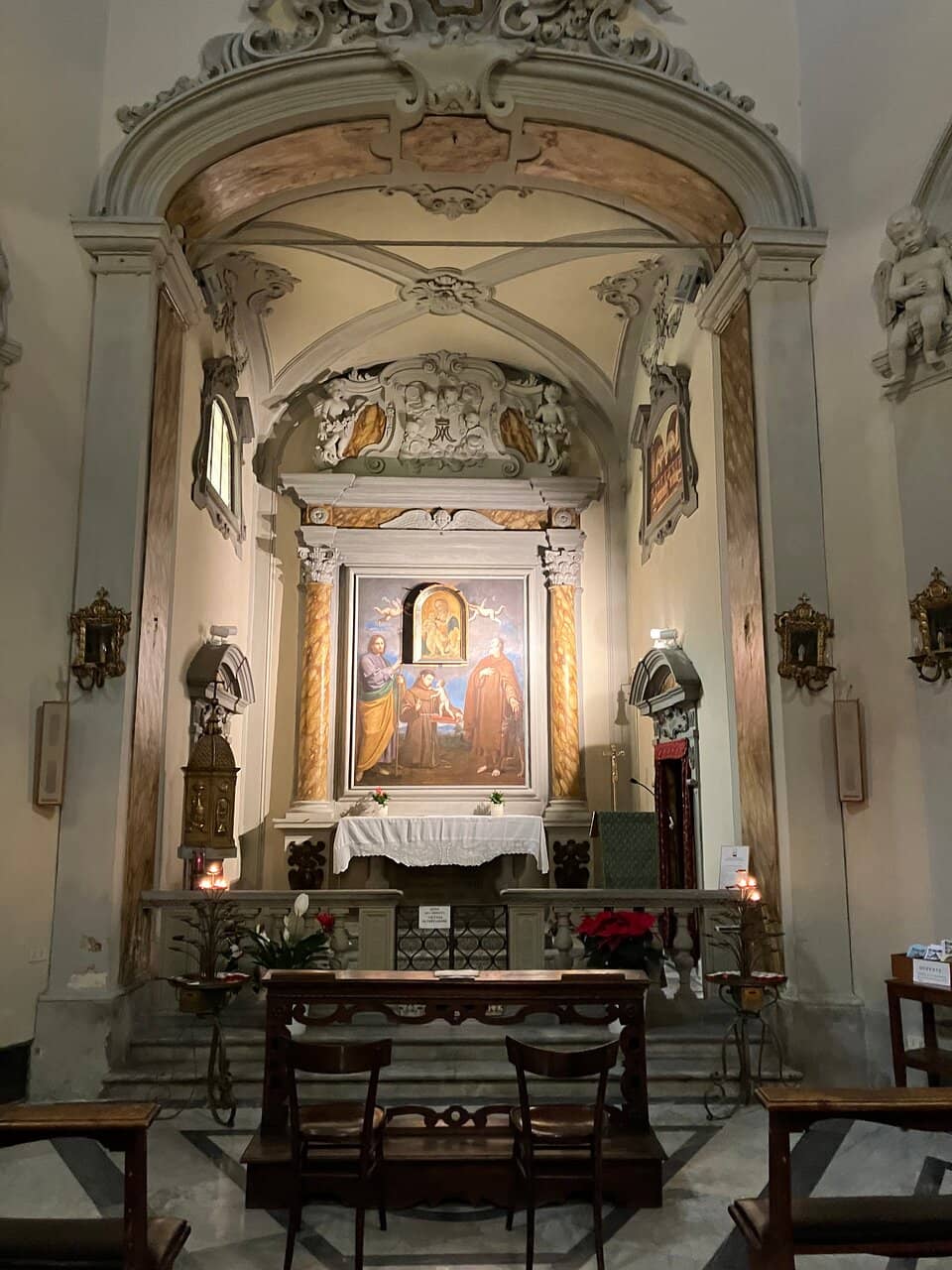 Madonna and Child Panel Painting