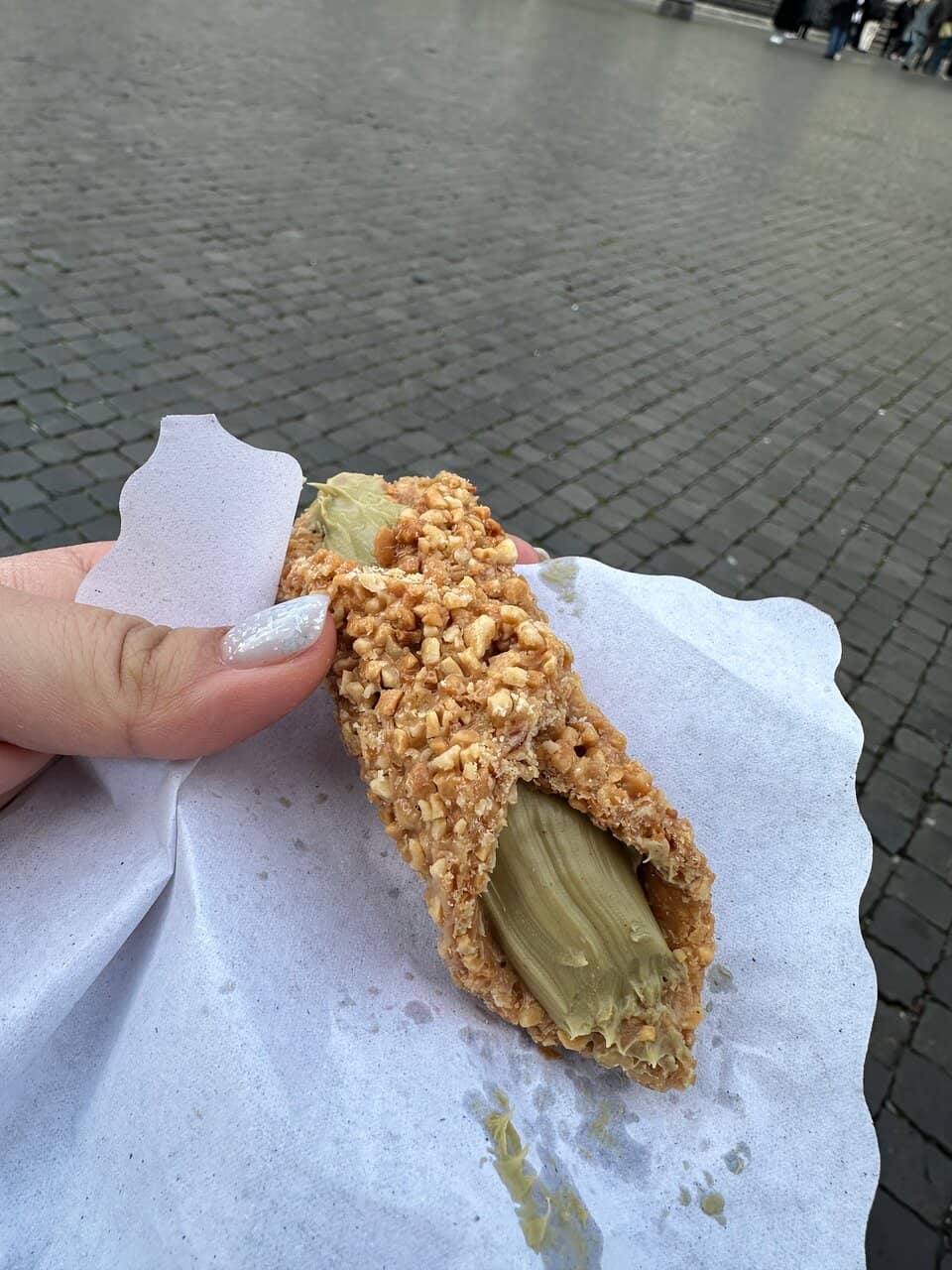 Pistachio Cannoli